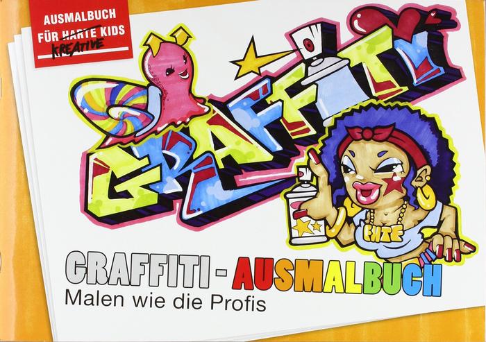 GRAFFITI – Ausmalbuch 