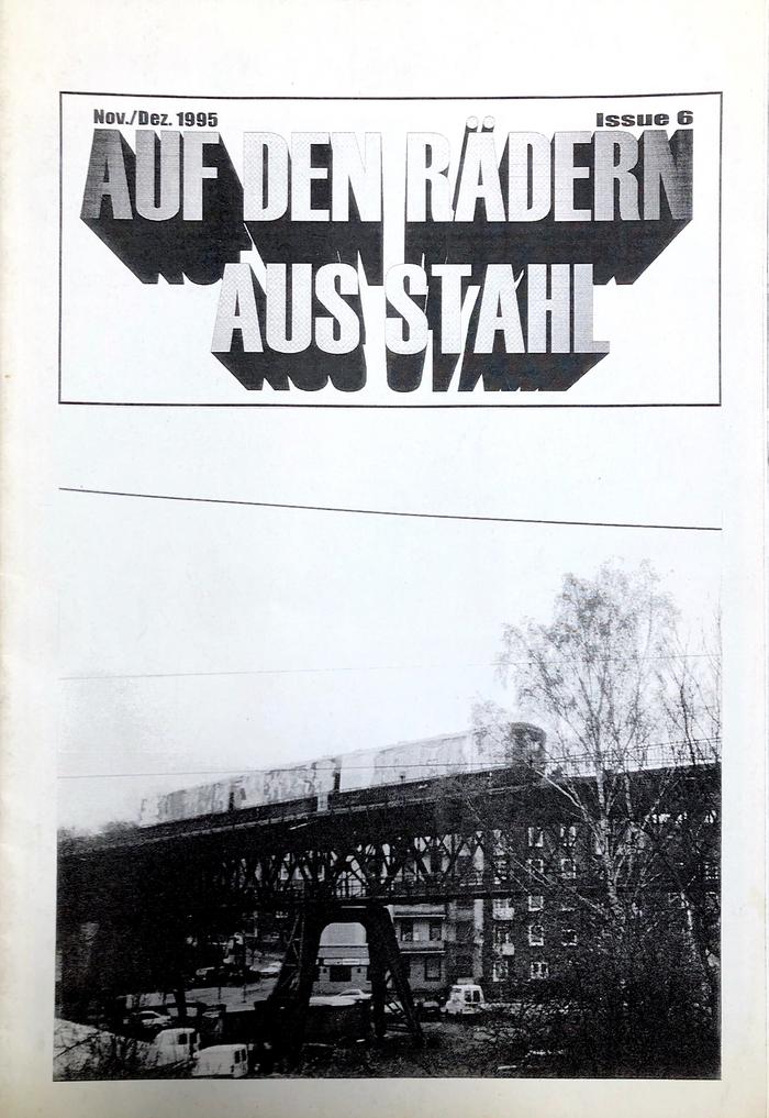 Auf den Rädern aus Stahl