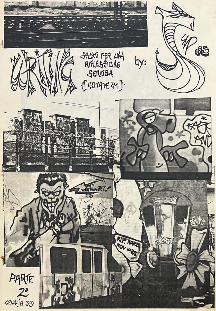 Writing. Spunti per una riflessione seriosa [Estate '90]
