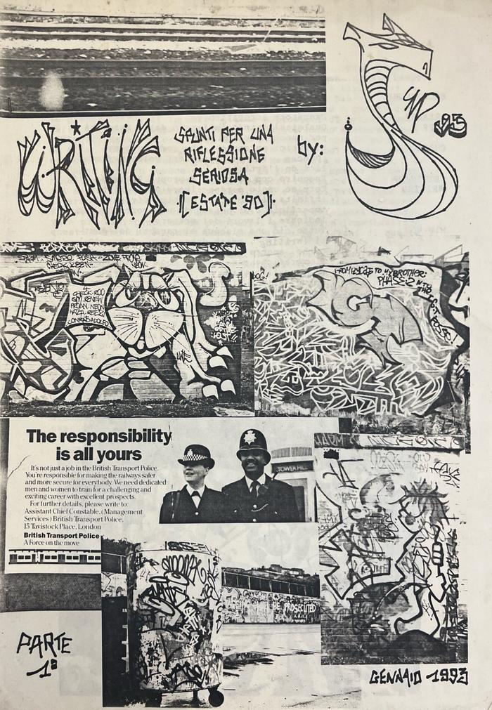 Writing. Spunti per una riflessione seriosa [Estate '90]
