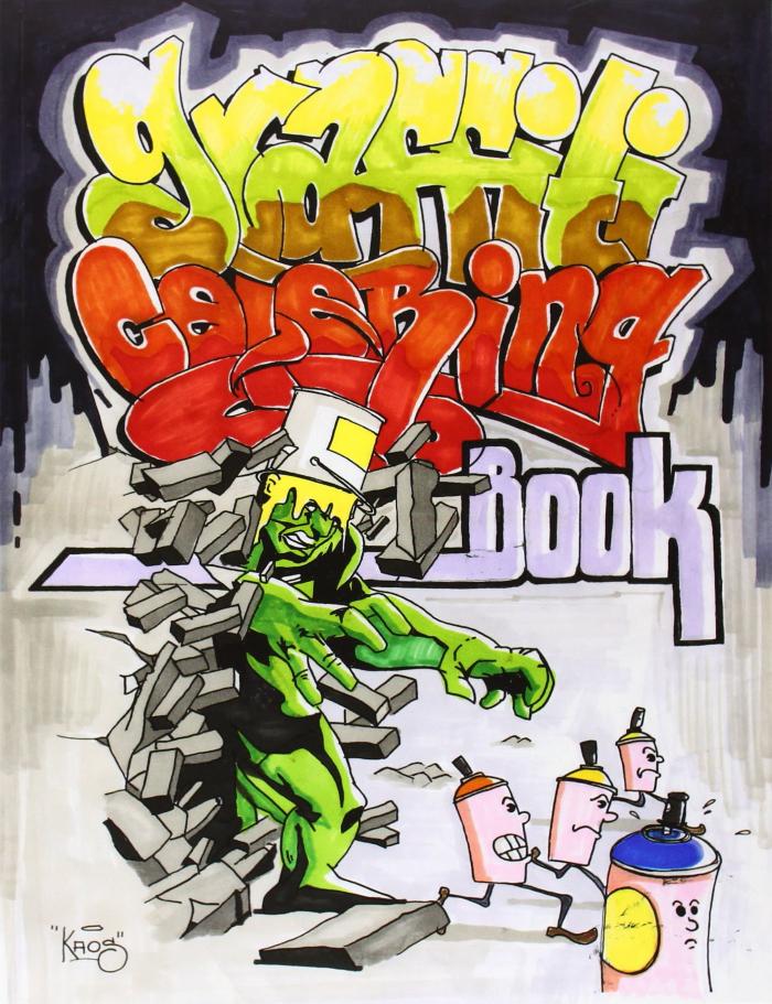 Graffiti Coloring Book