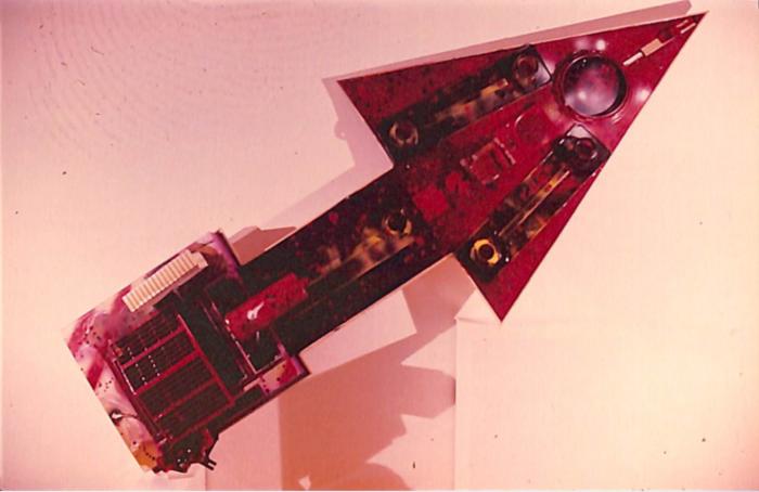 Future Futurism Lasar from Towers of Panzerism; Disc Thrower Olympia (in detail) Year of the Infinium