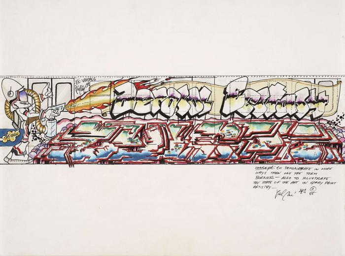 Aérosol extasy (Artrain Graffiti Train Submission)