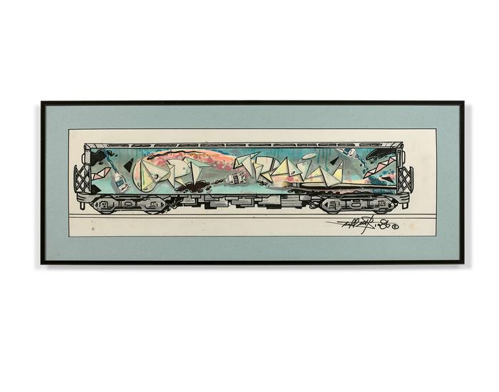 Untitled (Art Graffiti Train)