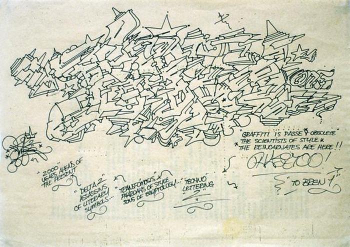 Graffiti is passe and obsolete