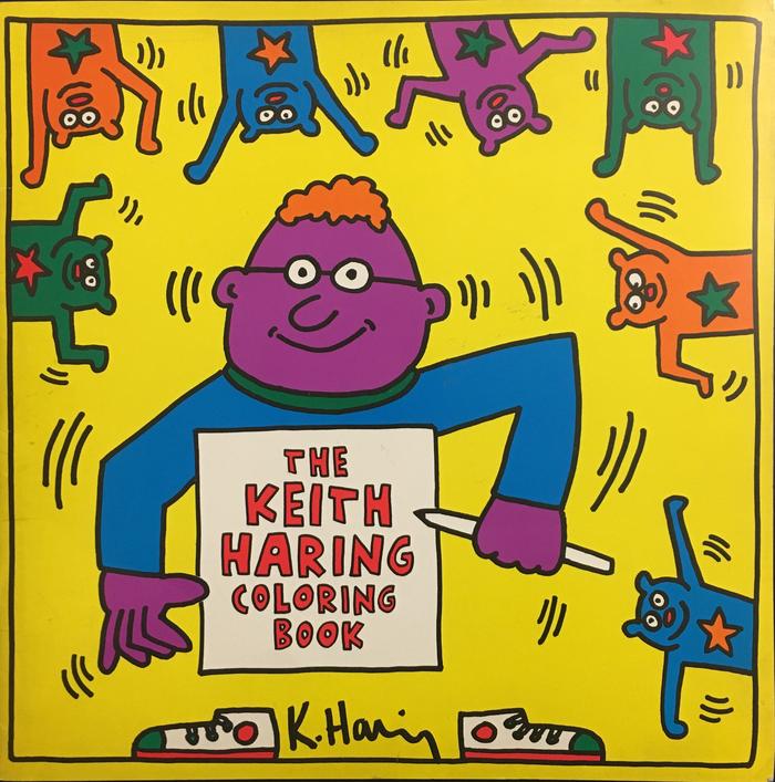 The Keith Haring Coloring Book