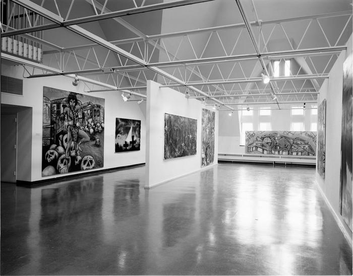 Rapid Enamel's installation view