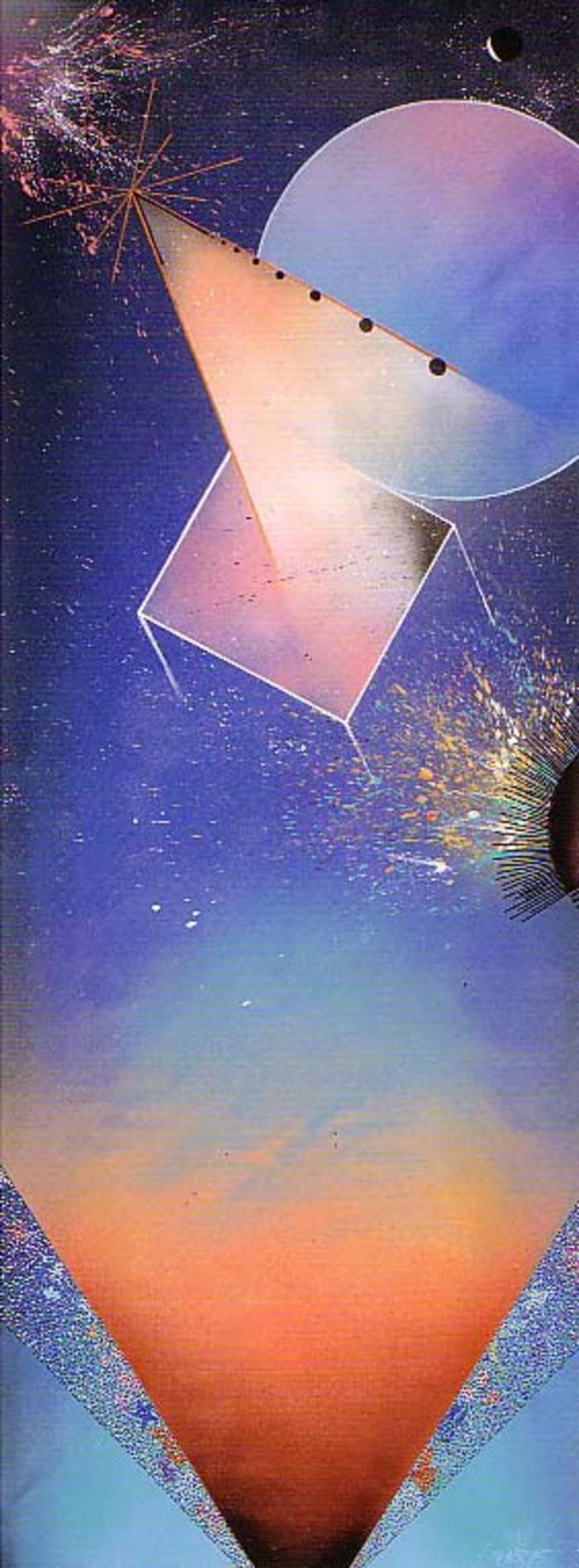 Cosmic Splash Abstagraf