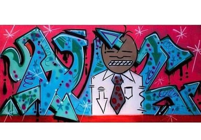 Down-Down-Down Graffiti Never Dies