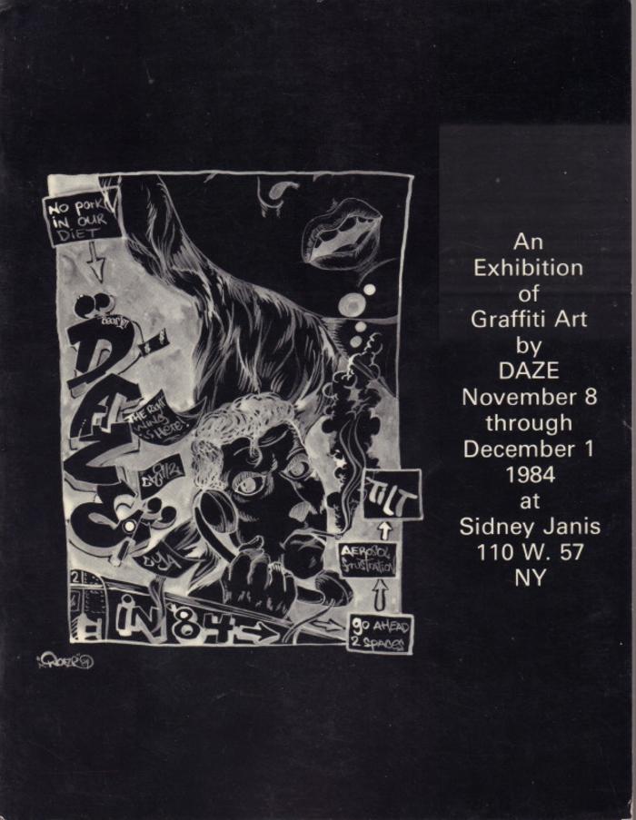 An Exhibition of Graffiti Art by Crash and Daze