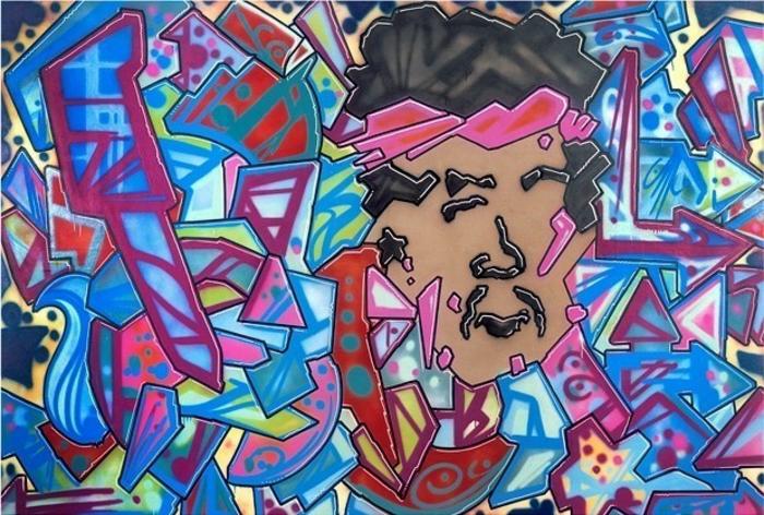 War Hero (Portrait of Jimmy Hendrix)