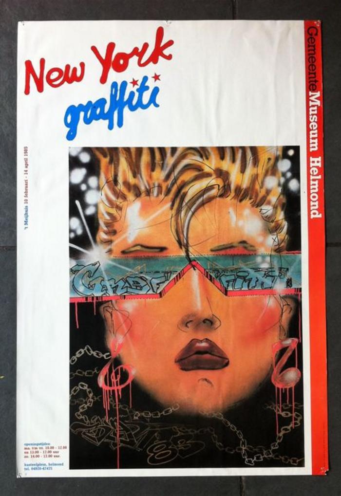 New York Graffiti exhibition poster