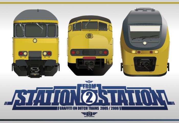 From station to station 2: Graffiti on Dutch trains 2005-2006