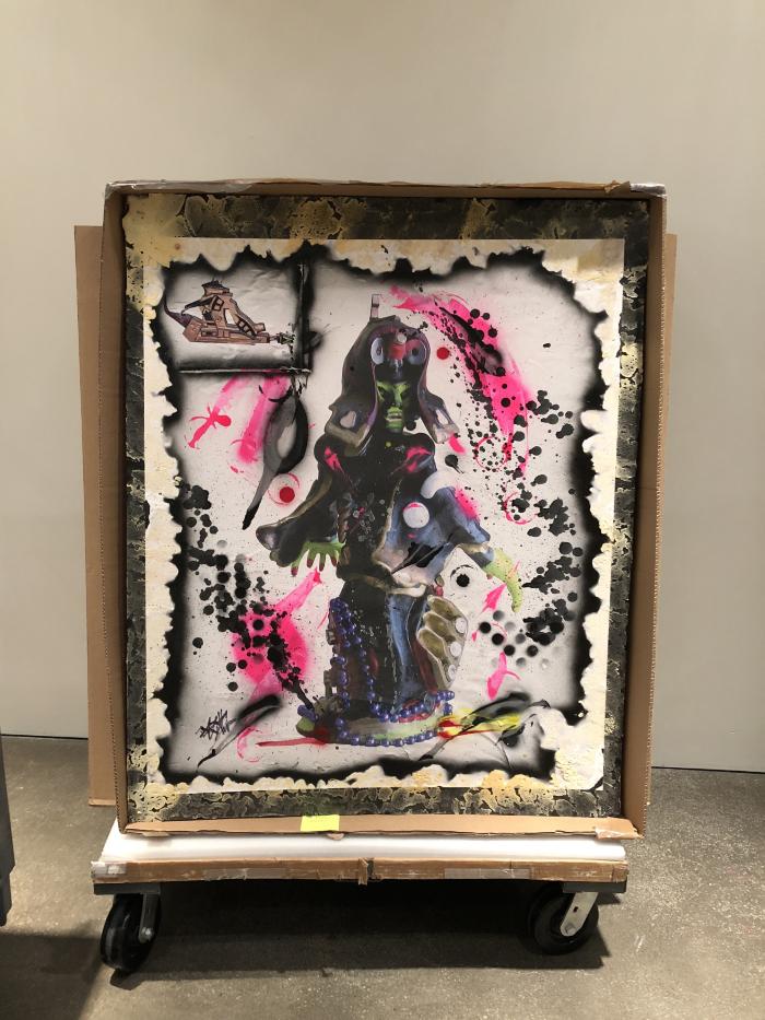 Garbage God Portrait (Destin Atom)