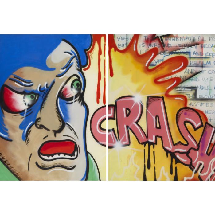 An Underqualified Gleam (diptych)
