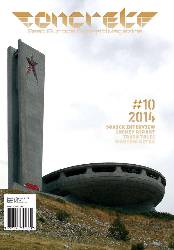 Concrete East Europe Graffiti Magazine;Concrete East Europe Graffiti Magazine