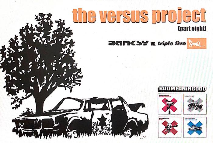 Flyer of the vs. project (part eight) Banksy vs. T5S