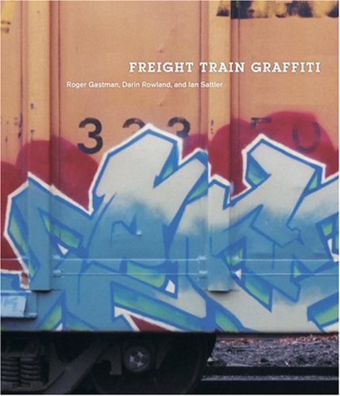 Freight train graffiti