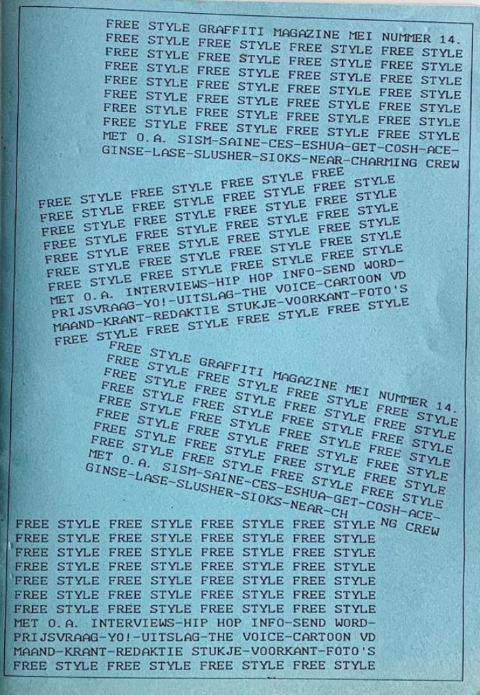 Freestyle
