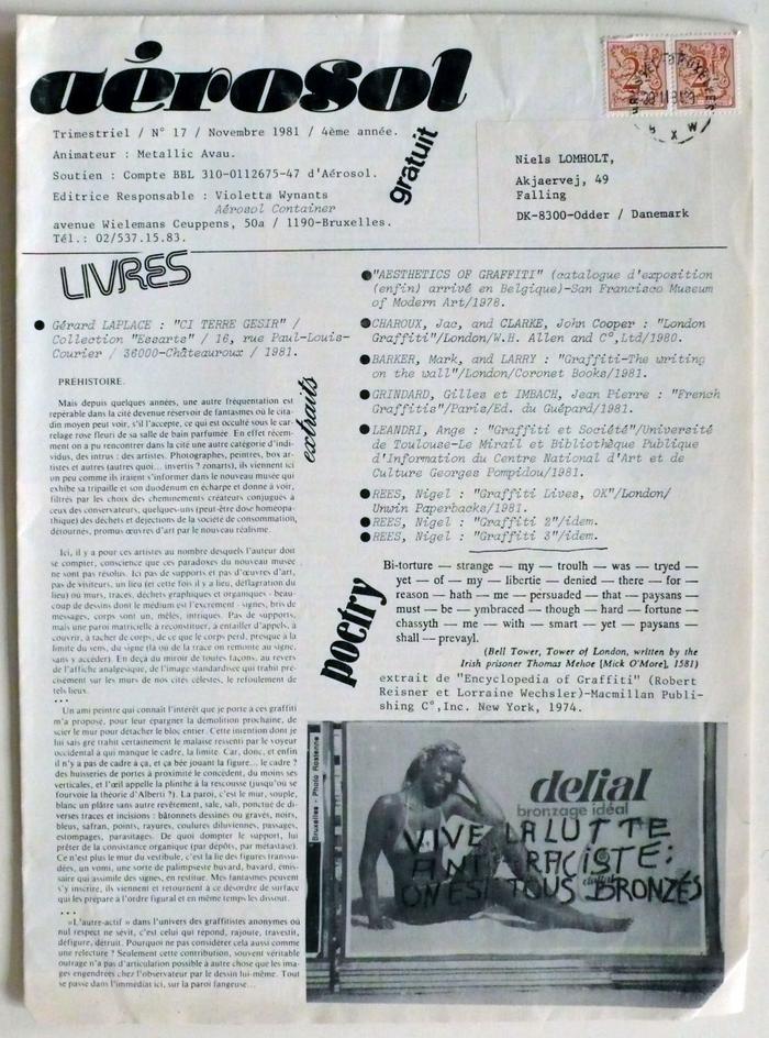 Aérosol;Aérosol
