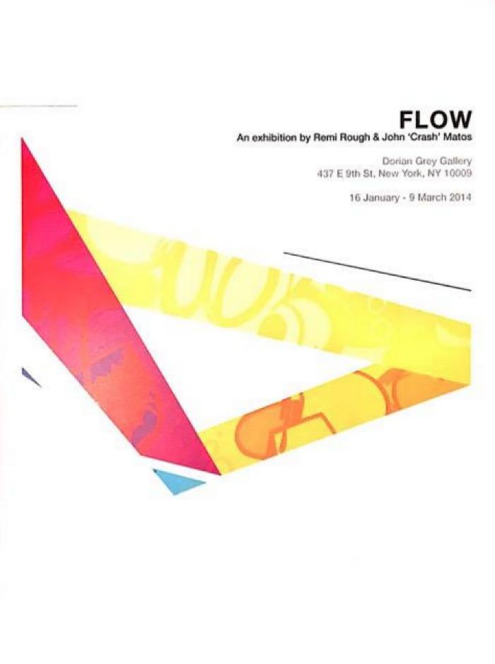 Flow, an exhibition by Remi Rough &amp; John 'Crash' Matos