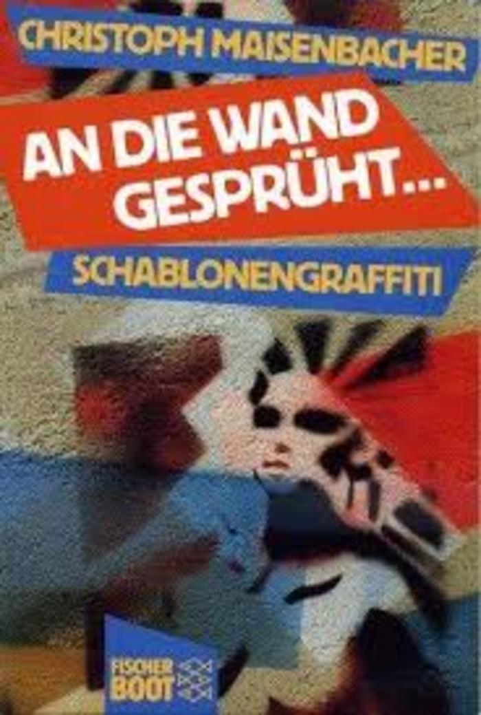 An die Wand gesprüht : "pochoir", Schablonengraffiti aus Frankreich