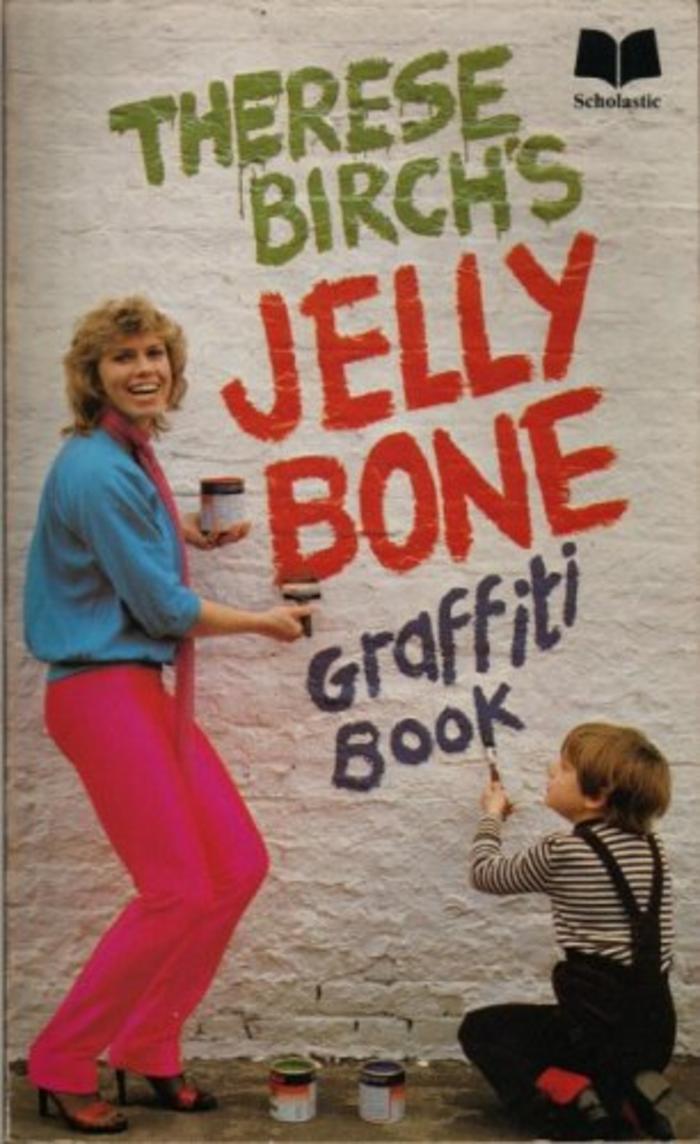 Therese Birch’s jelly bone graffiti book