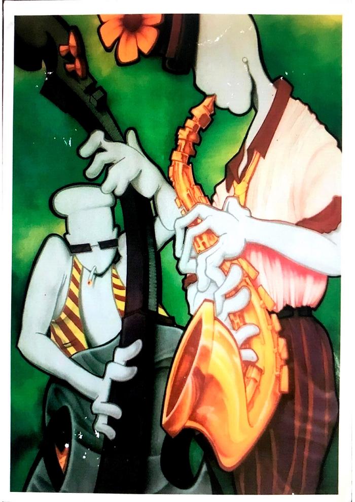 Card of the Graffiti Movement at Colleen Greco Gallery, Suffern NY