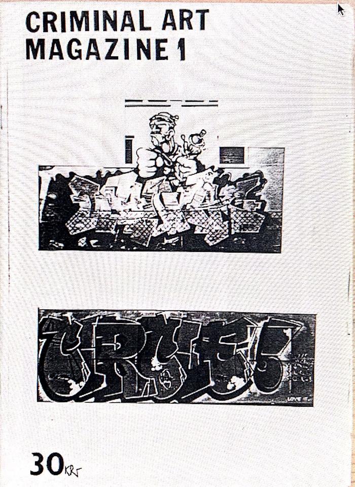Criminal Art Magazine;Criminal Art Magazine