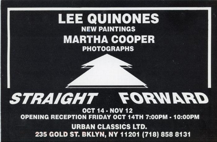 Card Lee Quinones New Paintings - Martha Cooper Photographs exhibition at Urban Classic Ltd., Brooklyn