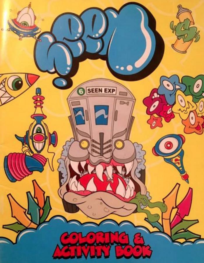 SEEN, coloring &amp; activity book