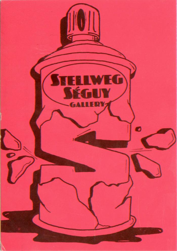 Card for Seen exhibition at Stellweg-Seguy Gallery, New York