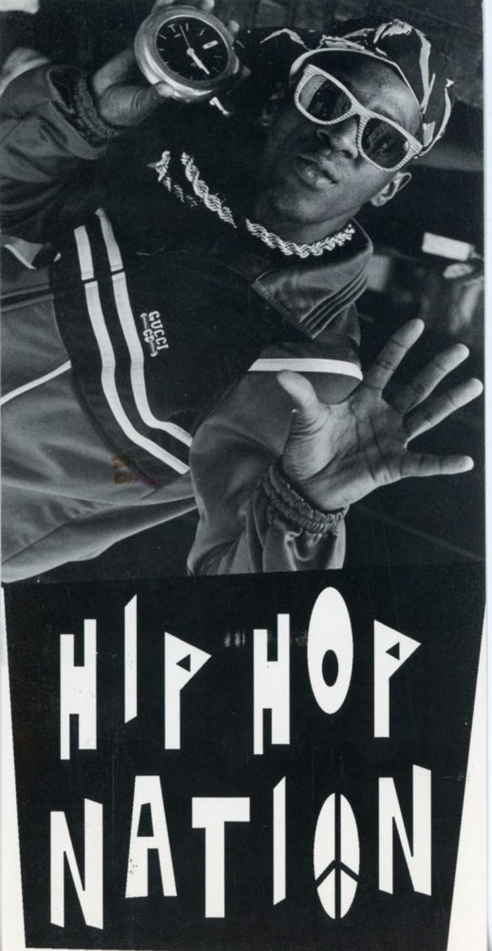 Card of the Hip Hop Nation exhibition at Real Art Ways, Hartford 