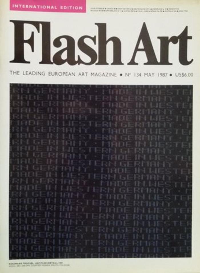 Flash Art International;Flash Art International