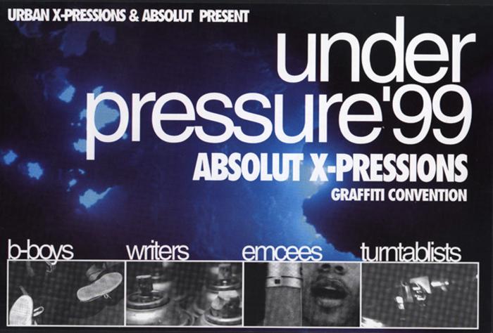 Flyer of "Under Pressure"