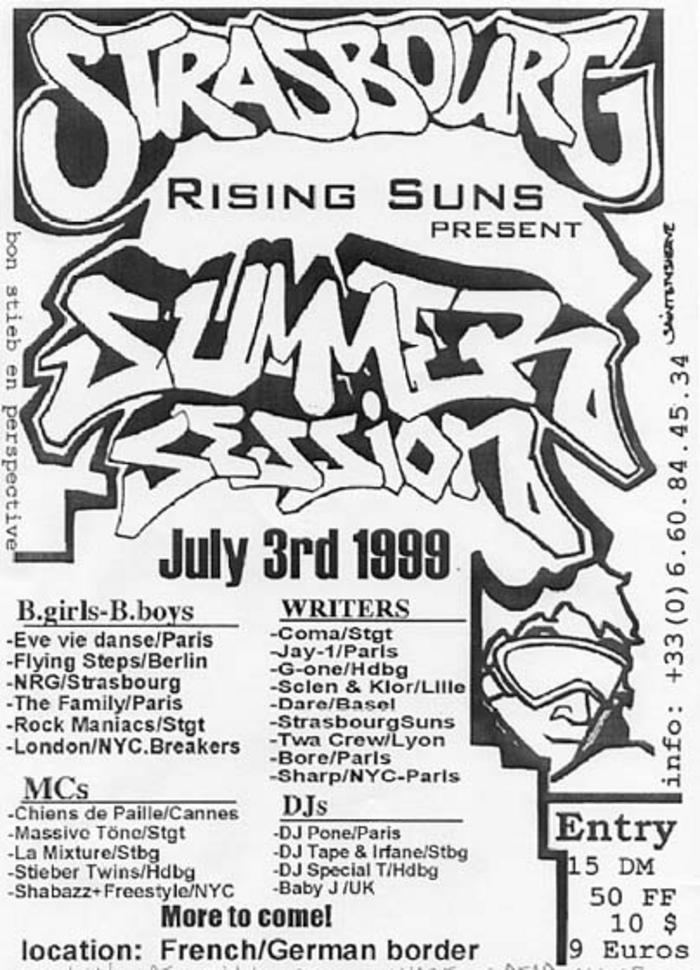 Flyer of the Strasbourg Summer Session