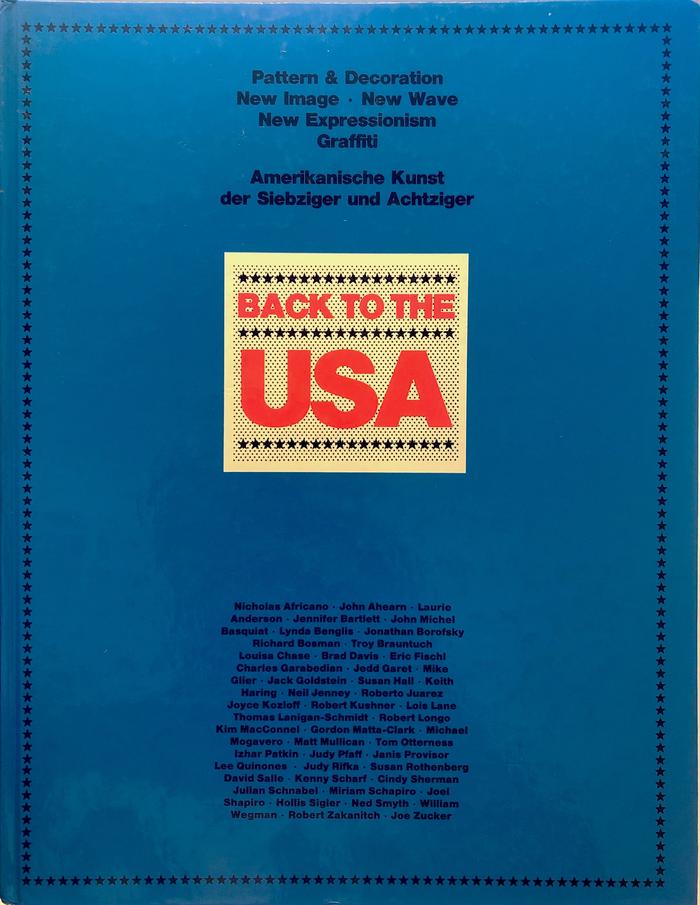 Back to the USA: Amerikanische Kunst der Siebziger und Achtziger