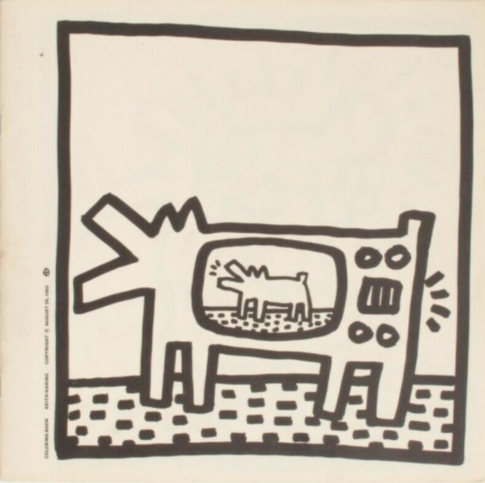 Keith Haring Coloring Book
