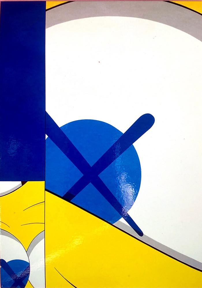 Card of Kaws's Pay the Debt to Nature at Gallerie Emmanuel Perrotin, Paris