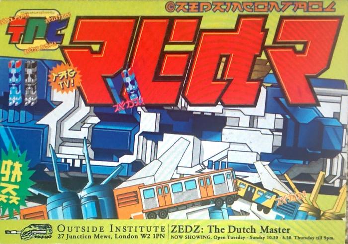 Card of ZEDZ: The Dutch Master at Outside Institute, London