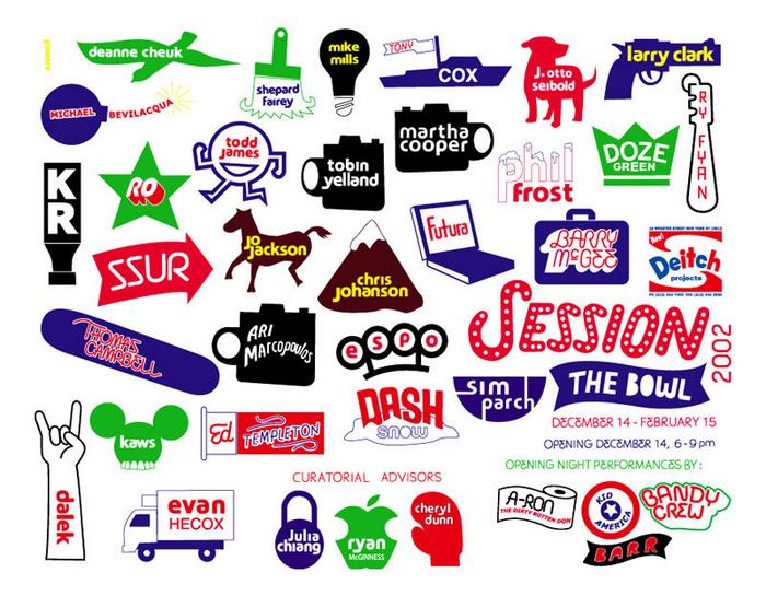 Card of Session the Bowl at Deitch Projects, New York