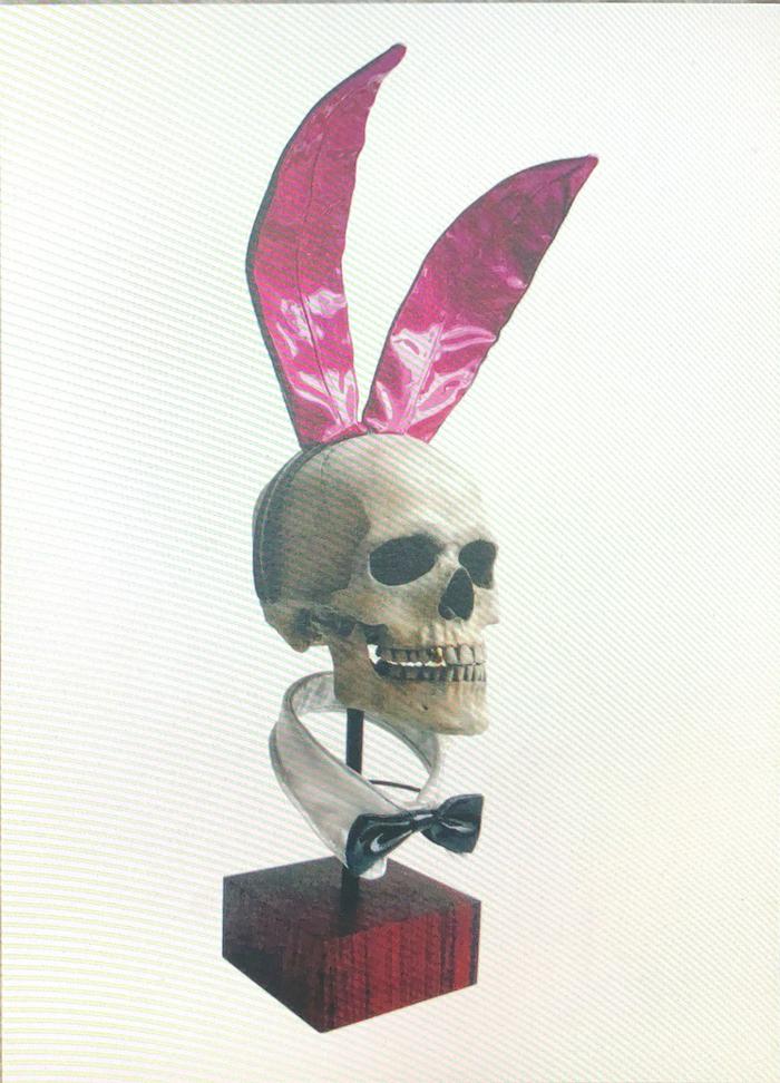Card of Paul Insect's Poison exhibition at Lazarides Gallery, London