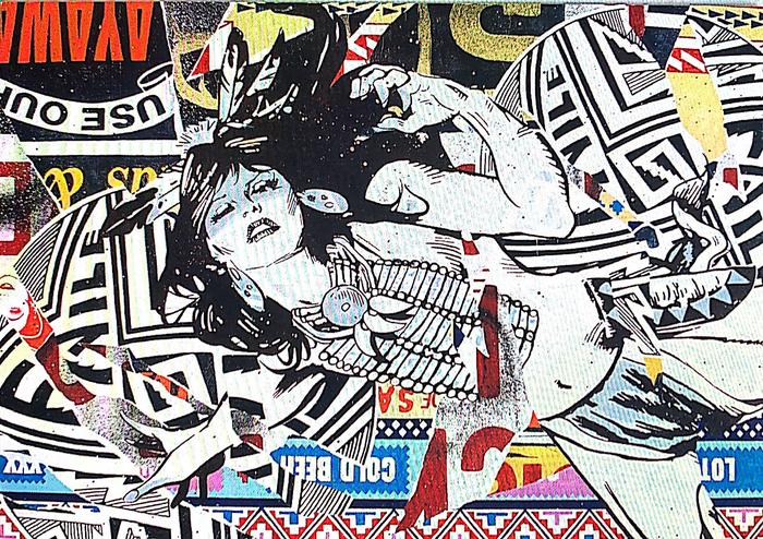 Card of Faile's Lost in Glimmering Shadows at Lazarides Gallery, London