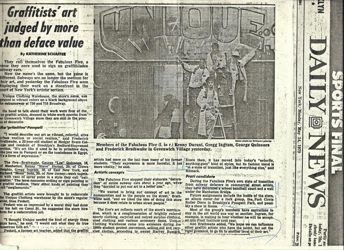 Graffitists' art judged by more than deface value