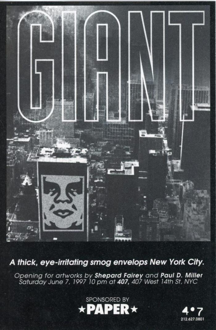 Card for Giant - Coming to New York City at 407, New York