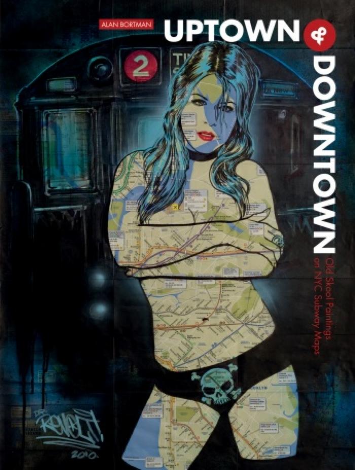 Uptown &amp; Downtown: Old Skool Paintings on NYC Subway Maps